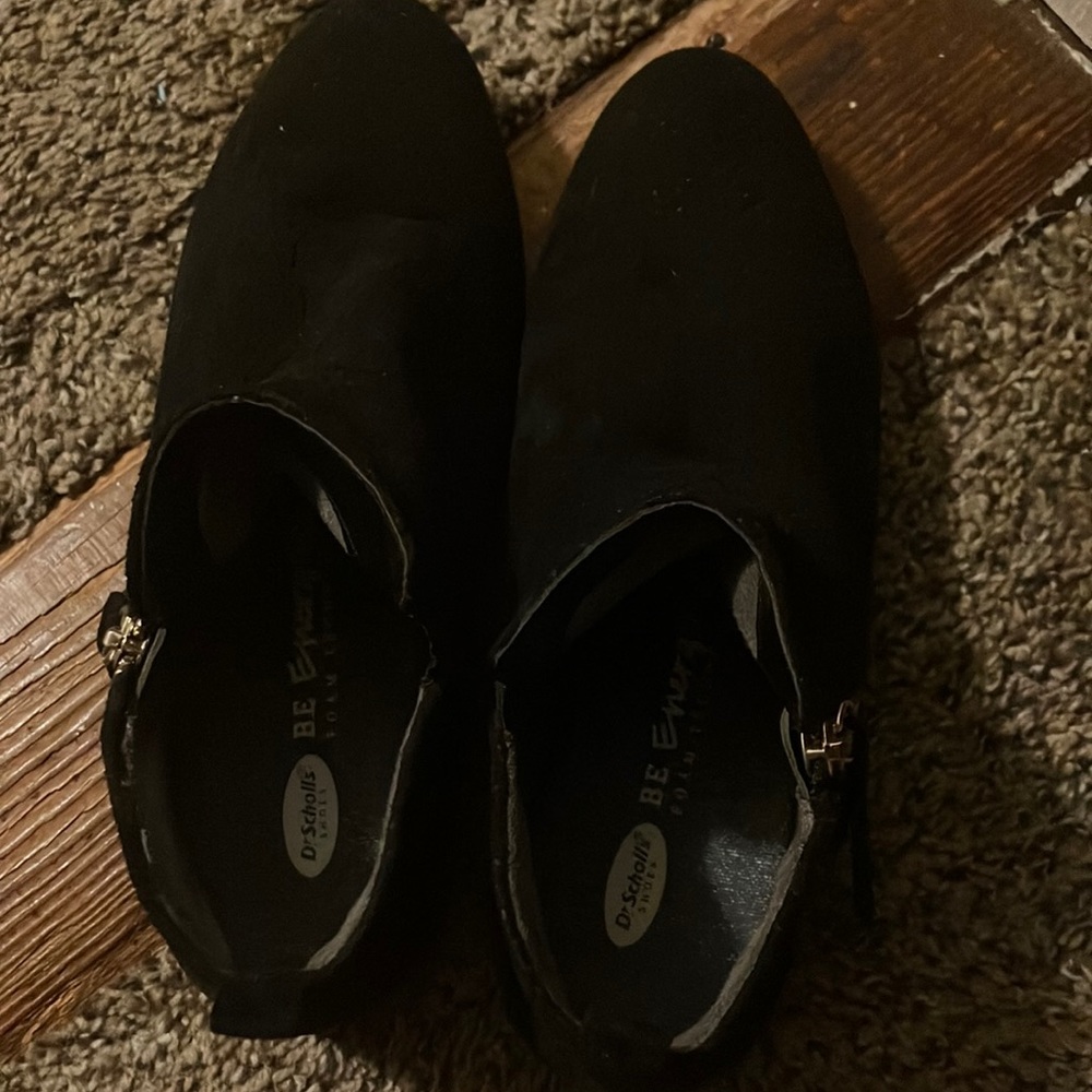 Dr scholls ankle boots with zip sz 7.5